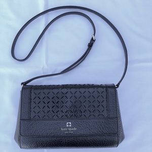 Kate Spade Greer Perri Lane black crossbody